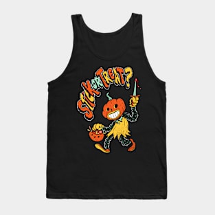 Stick or Treat - Happy Halloween! Tank Top